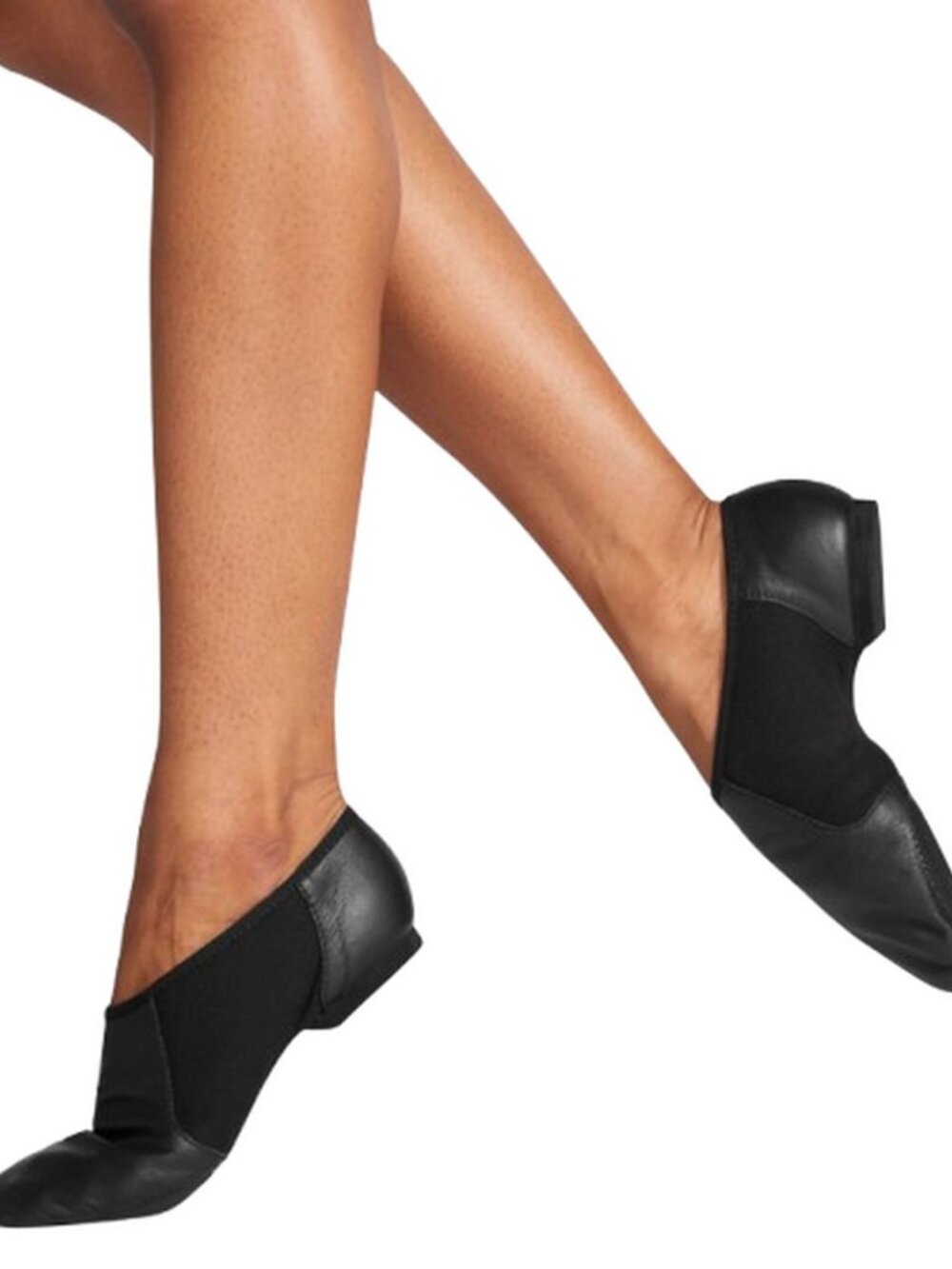 NWT BLOCH Jazz Dance Shoe Women 10 Neo-Flex Leather Black Hip Hop Recital Show - Picture 3 of 15